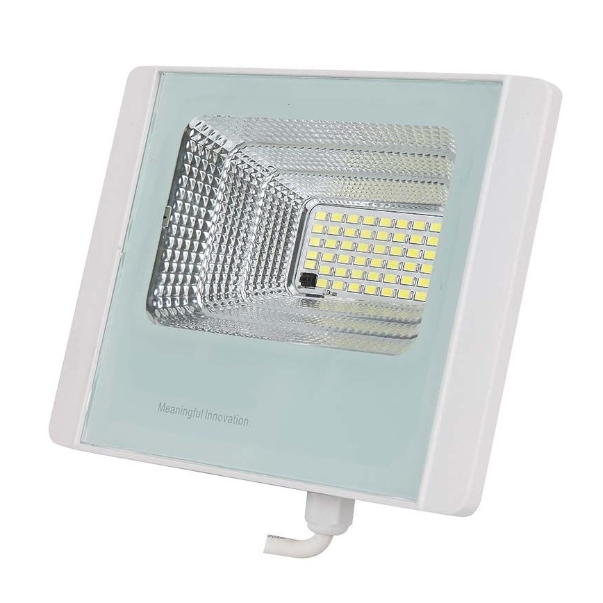 LED Vonkajší solárny reflektor LED/20W/3,2V IP65 6400K 20000 mAh + diaľkové ovládanie
