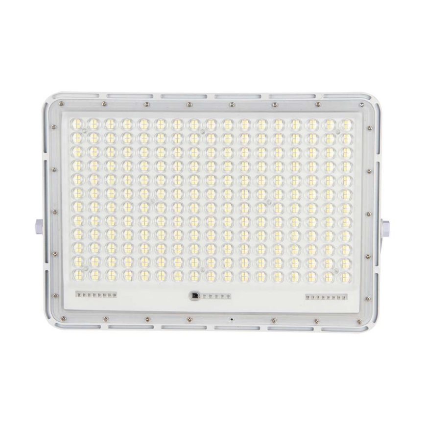 LED Vonkajší solárny reflektor LED/30W/3,2V 6400K biela IP65 20000 mAh + diaľkové ovládanie