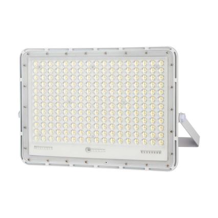 LED Vonkajší solárny reflektor LED/30W/3,2V 6400K biela IP65 20000 mAh + diaľkové ovládanie