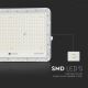 LED Vonkajší solárny reflektor LED/30W/3,2V 6400K biela IP65 + diaľkové ovládanie
