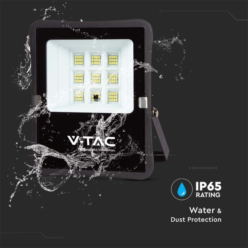 LED Vonkajší solárny reflektor LED/6W/3,2V 4000K IP65 5000 mAh + diaľkové ovládanie