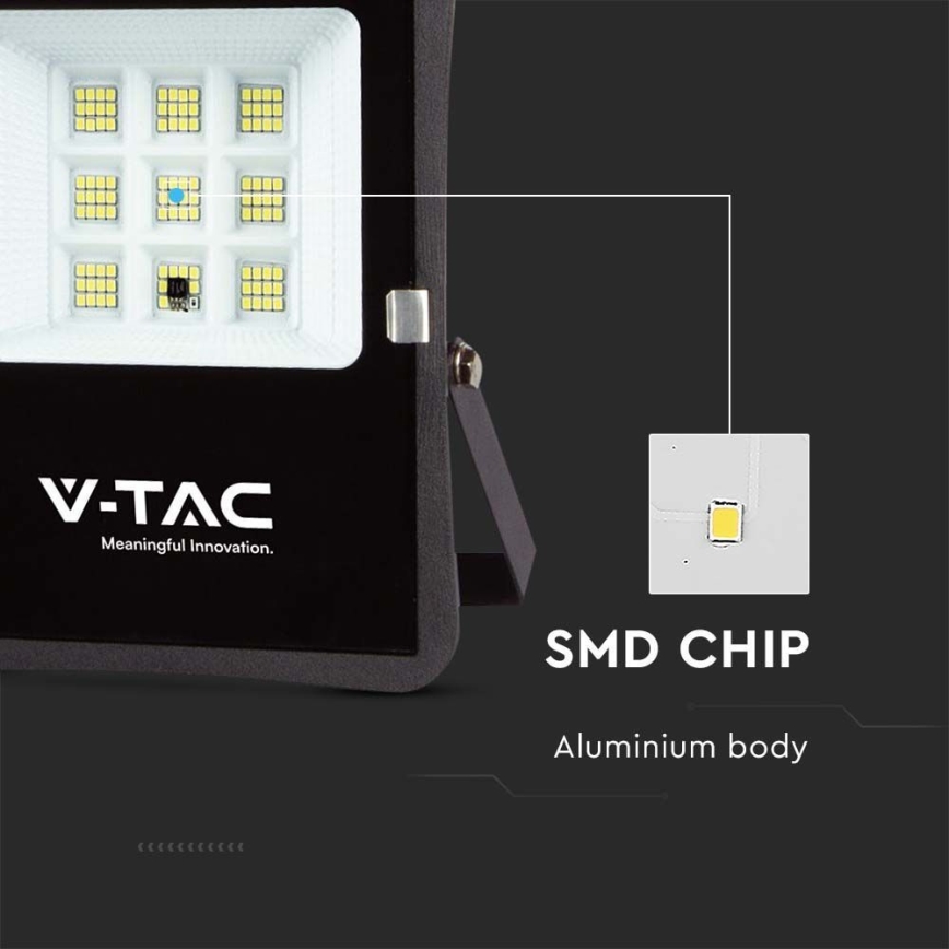 LED Vonkajší solárny reflektor LED/6W/3,2V 4000K IP65 5000 mAh + diaľkové ovládanie