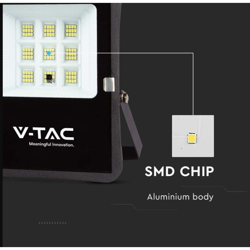 LED Vonkajší solárny reflektor LED/6W/3,2V 6400K IP65 4000 mAh + diaľkové ovládanie