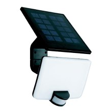 LED Vonkajší solárny reflektor so senzorom LED/10W/3,7V 4000K IP54