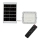 LED Vonkajší stmievateľný solárny reflektor LED/6W/3,2V IP65 4000K 5000 mAh biela + diaľkové ovládanie