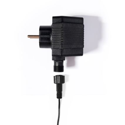 LED vonkajší svetelný reťaz FELICIA FILAMENT 20xE10 19m farebná/teplá biela IP44, Vyrobené v ČR