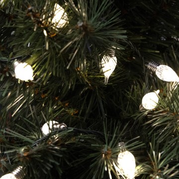 LED Vonkajší vianočný reťaz LINE 200xLED 12,75 m IP44 teplá biela