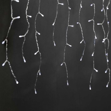 LED Vonkajší záves 360xLED/7 funkcií 14m IP44 studená biela