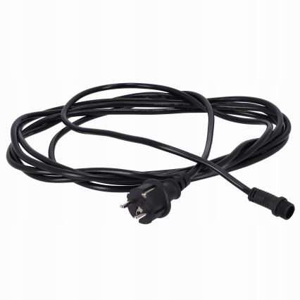 LED vonkajšia dekoratívna reťaz 20xE27/1W/230V 11,44 m IP44 čierna