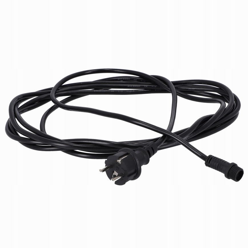 LED vonkajšia dekoratívna reťaz 20xE27/1W/230V 11,44 m IP44 čierna