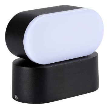LED Vonkajšia flexibilná nástenné svietidlo LED/5W/230V 3000K IP65 čierna