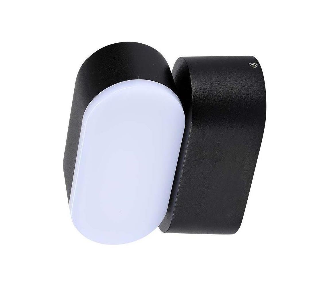 LED Vonkajšia flexibilná nástenné svietidlo LED/5W/230V 3000K IP65 čierna 218288