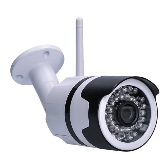 LED Vonkajšia IP kamera 36xLED/12V/1A IP66, adaptér