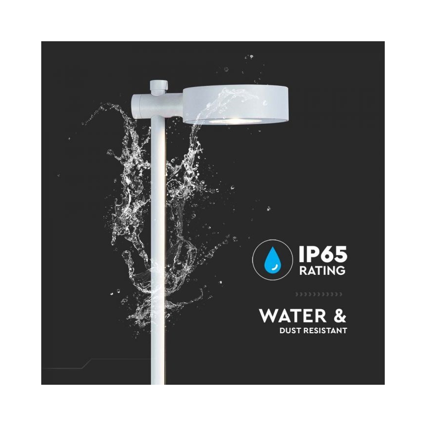 LED vonkajšia lampa 7W/230V 4000K IP65 biela