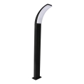 LED Vonkajšia lampa AMY LED/12W/230V 100 cm IP44 čierna