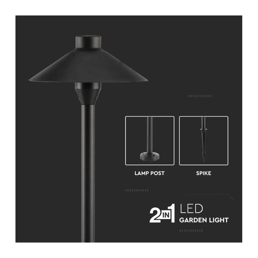 LED Vonkajšia lampa GARDEN LED/7W/230V 3000K IP65