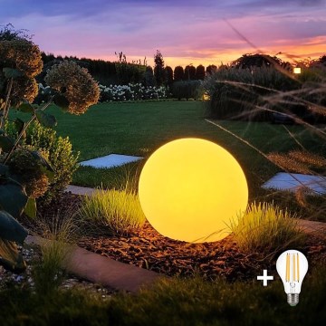 LED vonkajšia lampa GLOBO 1xE27/11W/230V pr. 40 cm IP44