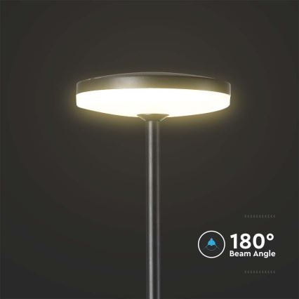 LED Vonkajšia lampa LED/12W/230V 3000K IP65 antracit