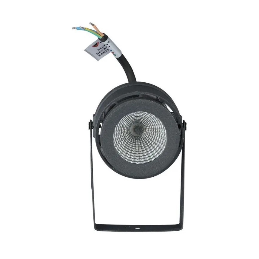 LED Vonkajšia lampa LED/12W/230V 4000K antracit IP65