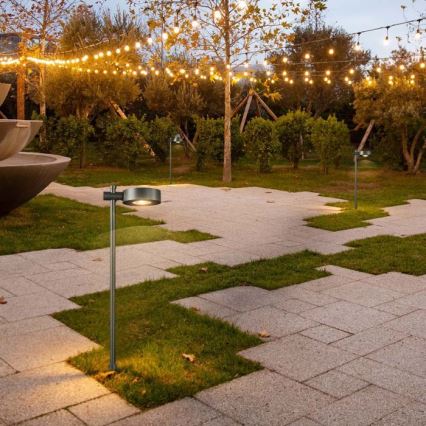 LED vonkajšia lampa LED/7W/230V 4000K IP65 čierna