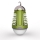 LED Vonkajšia lampa s lapačom hmyzu LED/5W/USB 1800mAh IP44