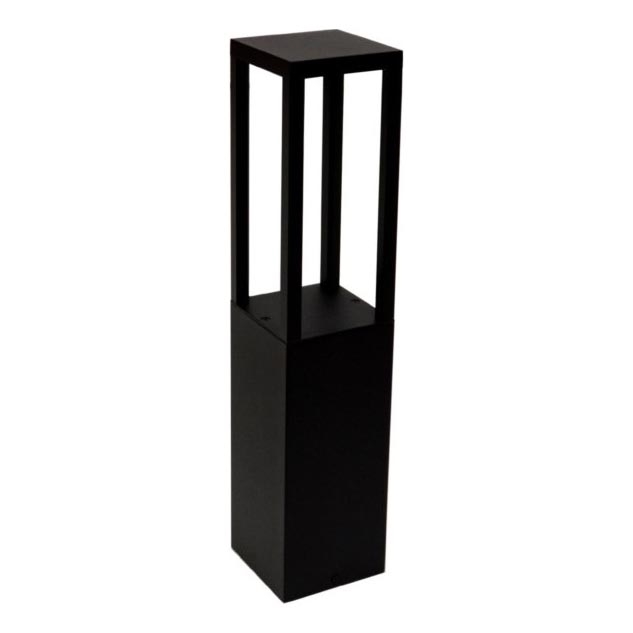 LED Vonkajšia lampa SANTON LED/9W/230V 4000K IP54 50 cm čierna