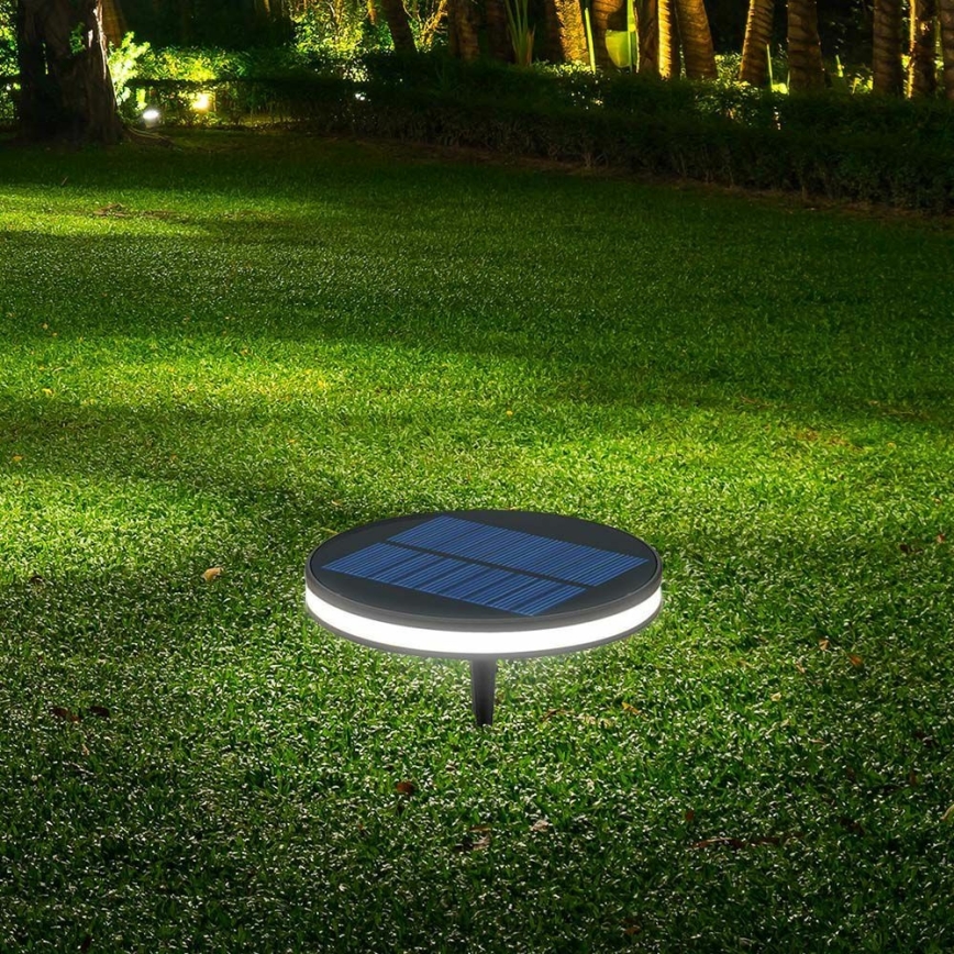 LED Vonkajšia solárna lampa LED/1,8W/3,7V IP54 3000K 1800 mAh