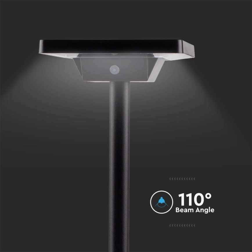 LED Vonkajšia solárna lampa 2v1 LED/2W/3,7V IP65 3000/4000/6500K