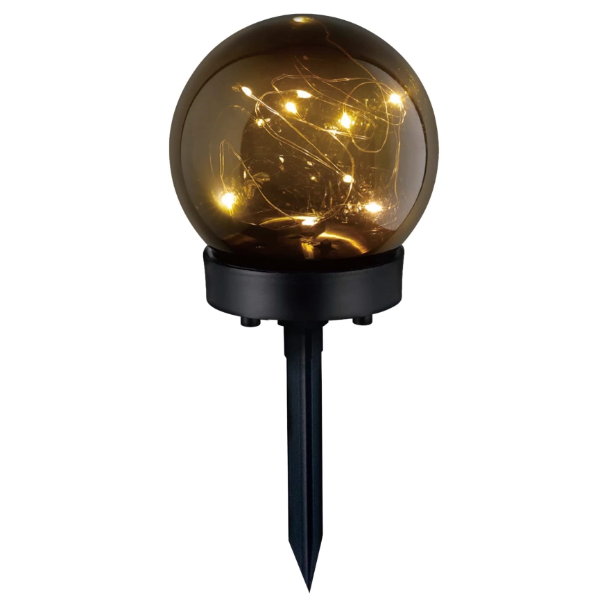 LED Vonkajšia solárna lampa SFERA LED/1,2V IP44