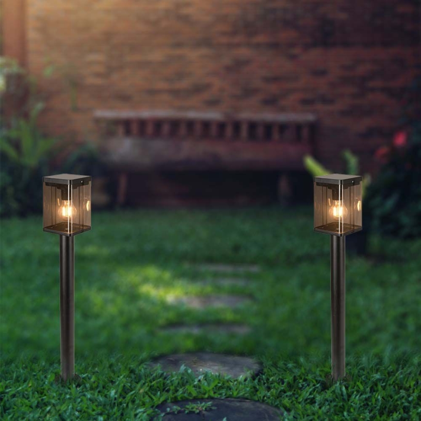 LED Vonkajšia solárna lampa so senzorom LED/2,5W/3,7V 3000K IP54 čierna