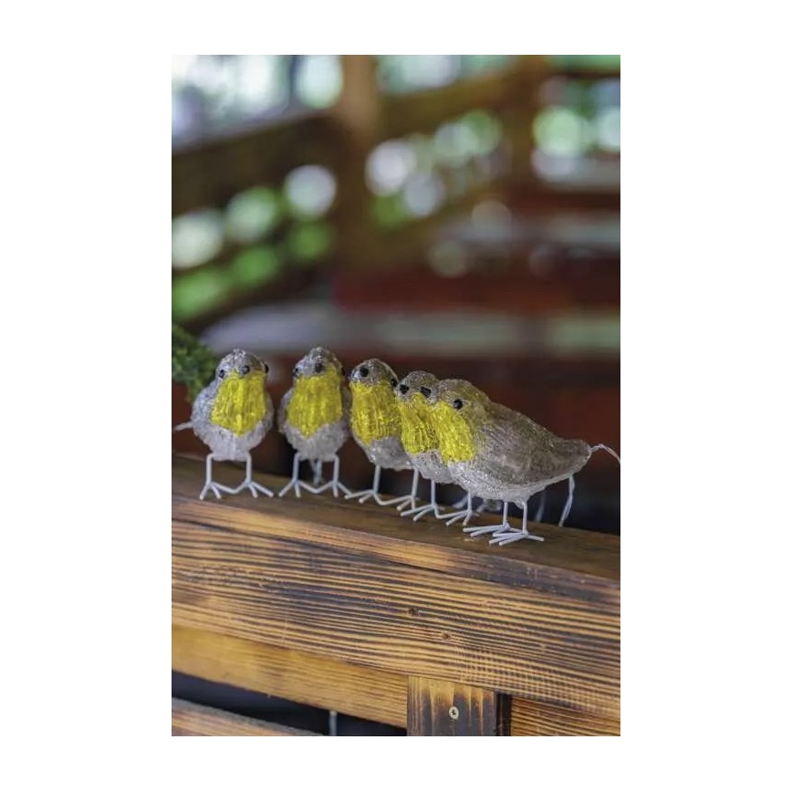 LED Vonkajšia vianočná dekorácia 30xLED/1,5W/3/230V IP44 studená biela