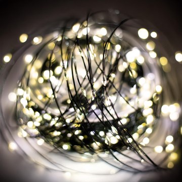 LED vonkajšia vianočná reťaz 1500xLED/230V 8 funkcií 153 m IP44 teplá biela + diaľkové ovládanie