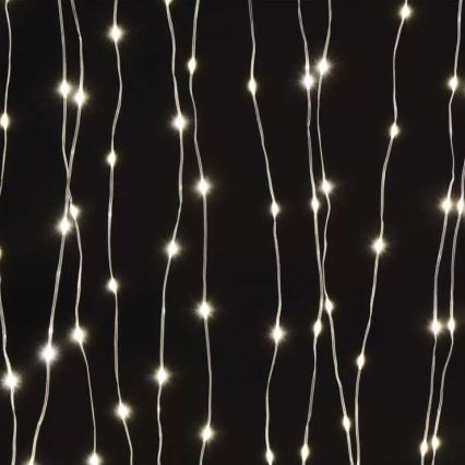 LED Vonkajšia vianočná reťaz 180xLED/8 funkcií 6,7 m IP44 teplá biela