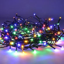 LED Vonkajšia vianočná reťaz 50xLED/8 funkcií 8m IP44 multicolor