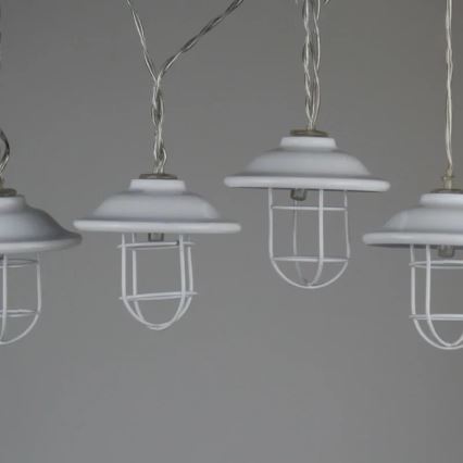LED Vonkajšie dekoračné osvetlenie LOFT 10xLED/2xAA