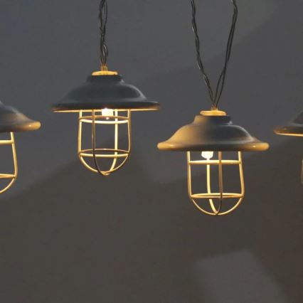 LED Vonkajšie dekoračné osvetlenie LOFT 10xLED/2xAA