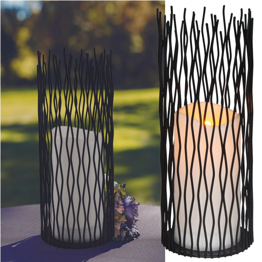 LED Vonkajšie dekoračné svietidlo NYBORG LED/2xAA 35 cm IP44 teplá biela