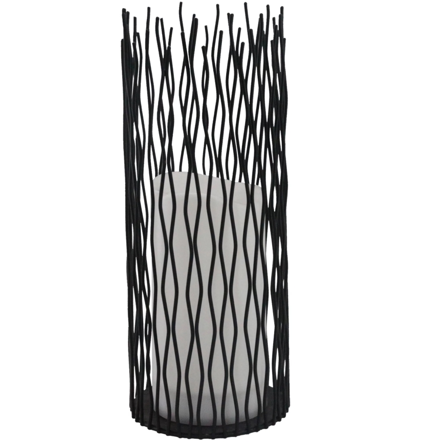 LED Vonkajšie dekoračné svietidlo NYBORG LED/2xAA 35 cm IP44 teplá biela