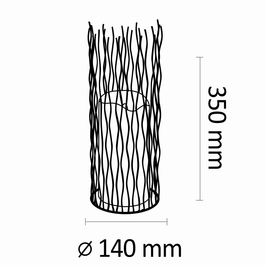 LED Vonkajšie dekoračné svietidlo NYBORG LED/2xAA 35 cm IP44 teplá biela
