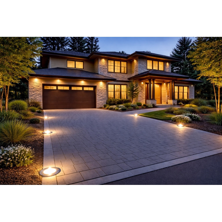 LED vonkajšie nájazdové svietidlo PELIA LED/30W/230V 4000K IP68 strieborné
