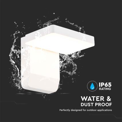 LED Vonkajšie nástenné flexibilné svietidlo LED/17W/230V IP65 4000K biela