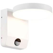 LED Vonkajšie nástenné flexibilné svietidlo so senzorom LED/17W/230V IP65 3000K biela