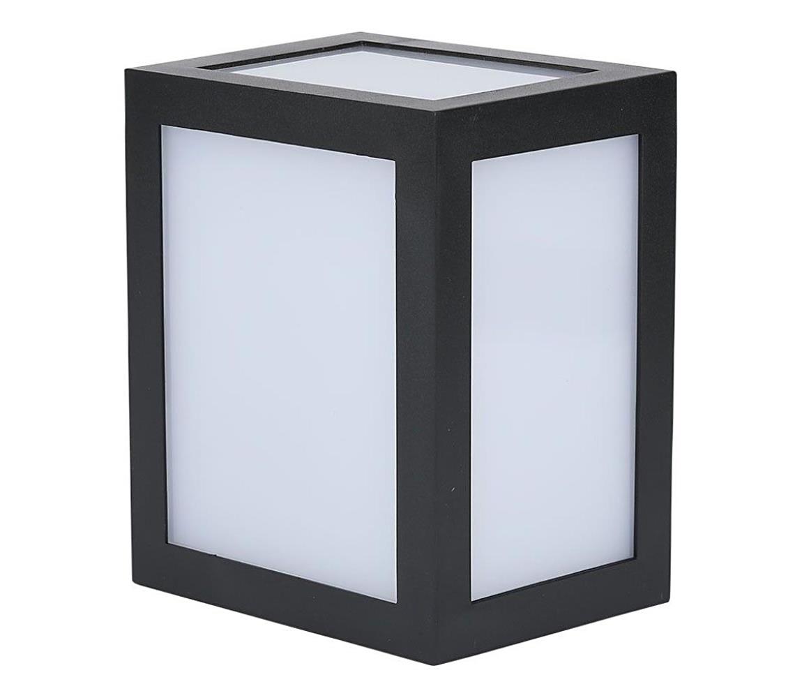 LED vonkajšie nástenné svietidlo 12W/230V 6400K IP65 čierne 218342