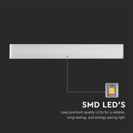 LED Vonkajšie nástenné svietidlo 1xLED/20W/230V IP44