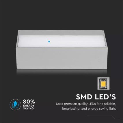 LED Vonkajšie nástenné svietidlo 1xLED/9W/230V IP65 3000K