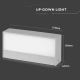 LED Vonkajšie nástenné svietidlo 1xLED/9W/230V IP65 3000K
