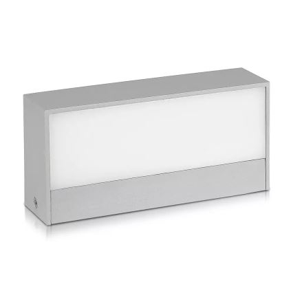 LED Vonkajšie nástenné svietidlo 1xLED/9W/230V IP65 6400K