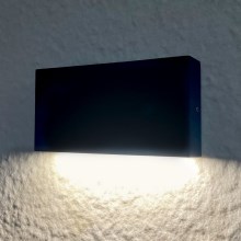 LED Vonkajšie nástenné svietidlo CHICAGO LED/5,5W/230V IP44 čierna