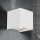 LED Vonkajšie nástenné svietidlo CUBE 2xLED/3W/230V IP54 biela