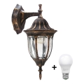 LED vonkajšie nástenné svietidlo FLORENCJA 1xE27/10W/230V IP43